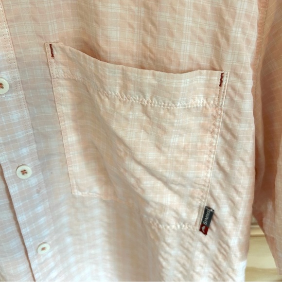 Simms Button Down Fishing Shirt. Size Medium. - Picture 2 of 11